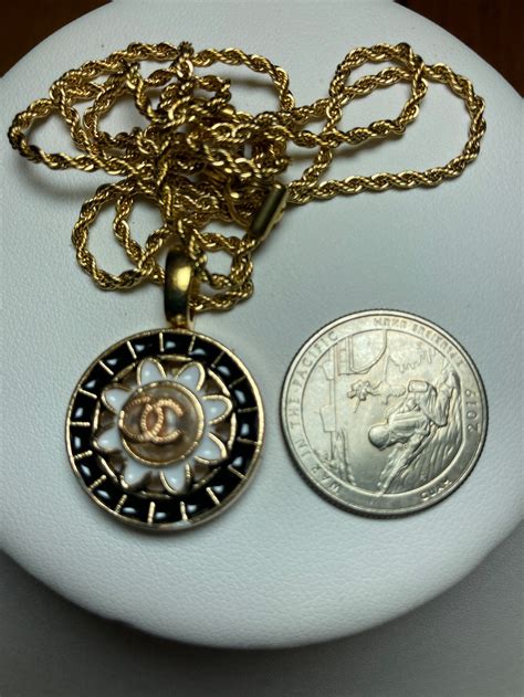 repurposed chanel button jewelry|repurposed designer jewelry Chanel.